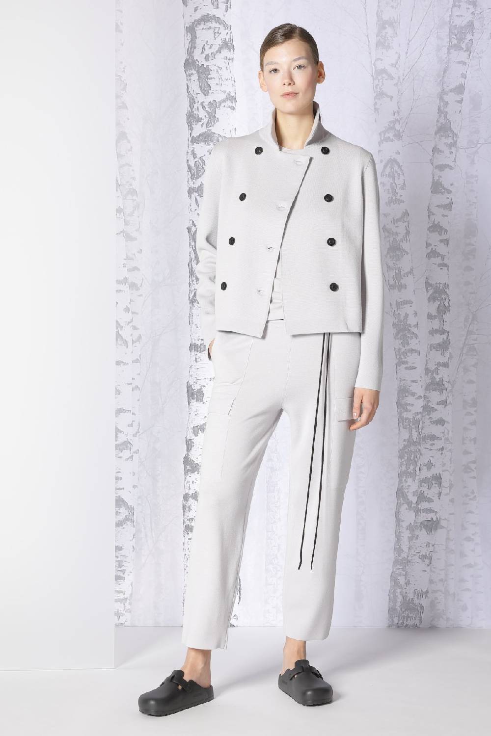 Sminfinity milano cropped jacket + milano cropped cargo pants Outlet