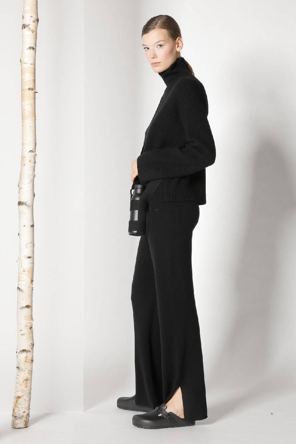 Sminfinity pure icon rib turtle + pure slitted pants Fabrikpreis