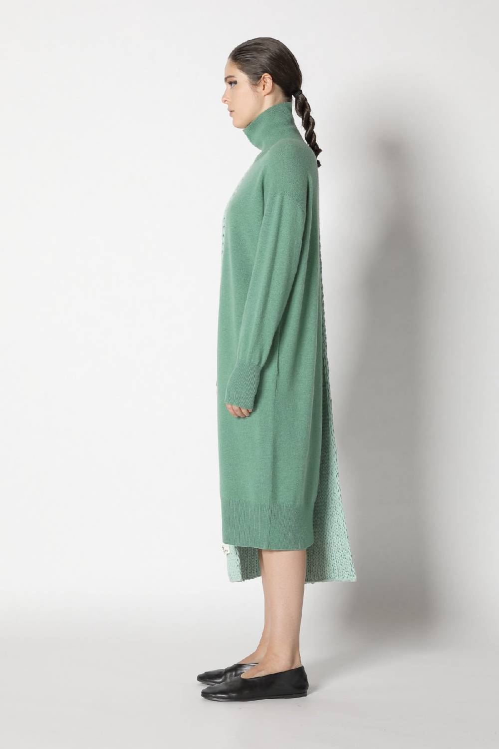 Sminfinity infinite turtle dress + loosely 1x1 rib scarf Lagerräumung