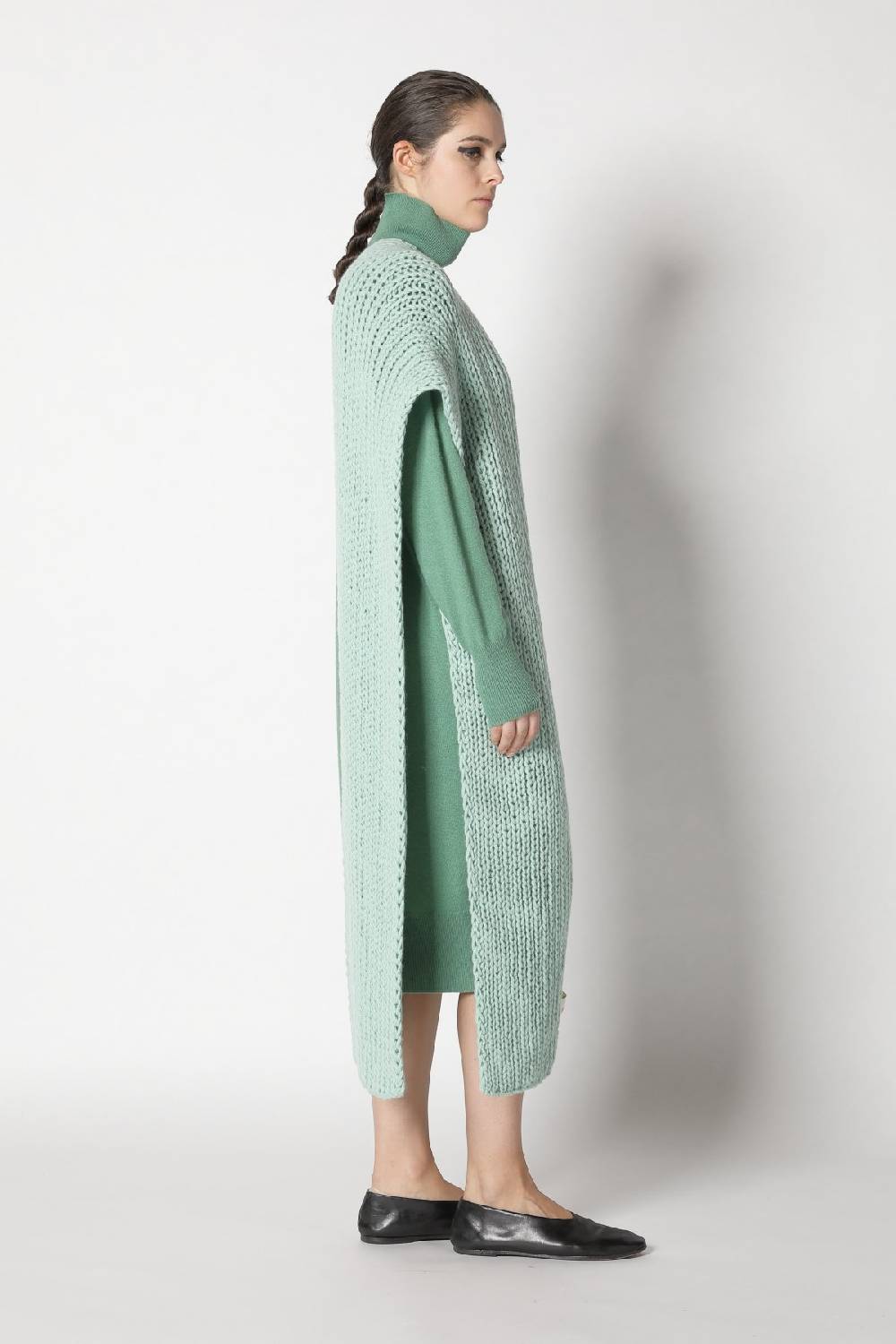 Sminfinity infinite turtle dress + loosely 1x1 rib scarf Lagerräumung