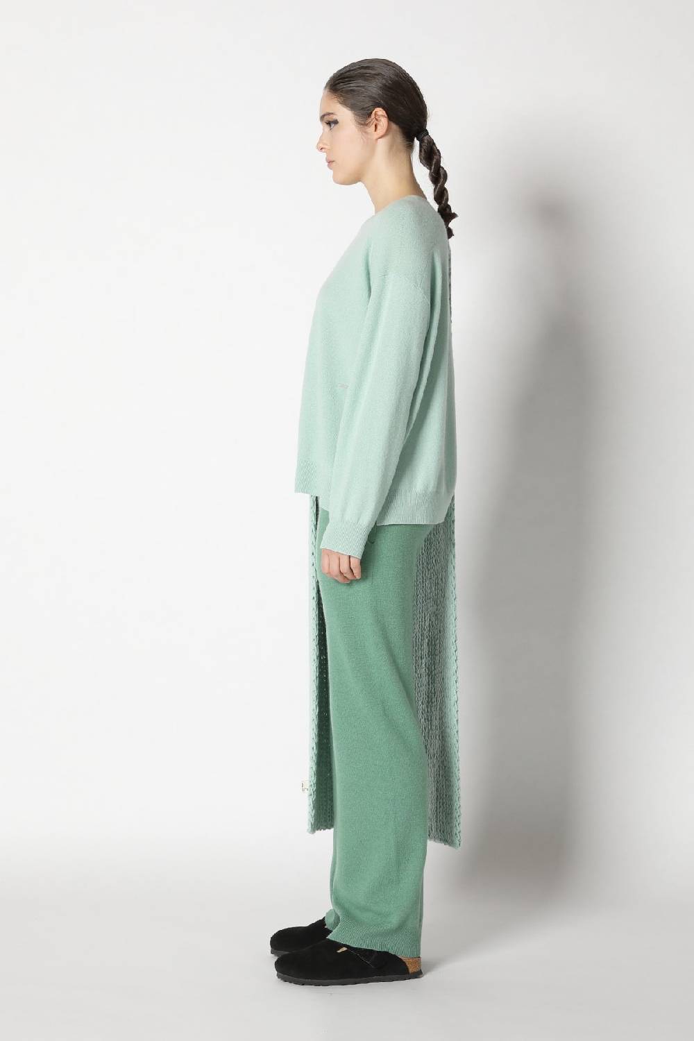 Sminfinity infinite crew jumper + infinite palazzo pants + loosely 1x1 rib scarf Top Angebot