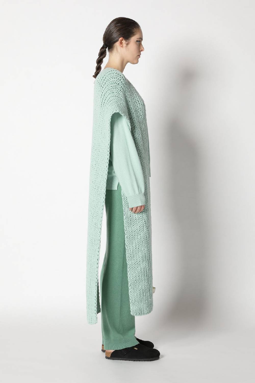 Sminfinity infinite crew jumper + infinite palazzo pants + loosely 1x1 rib scarf Top Angebot