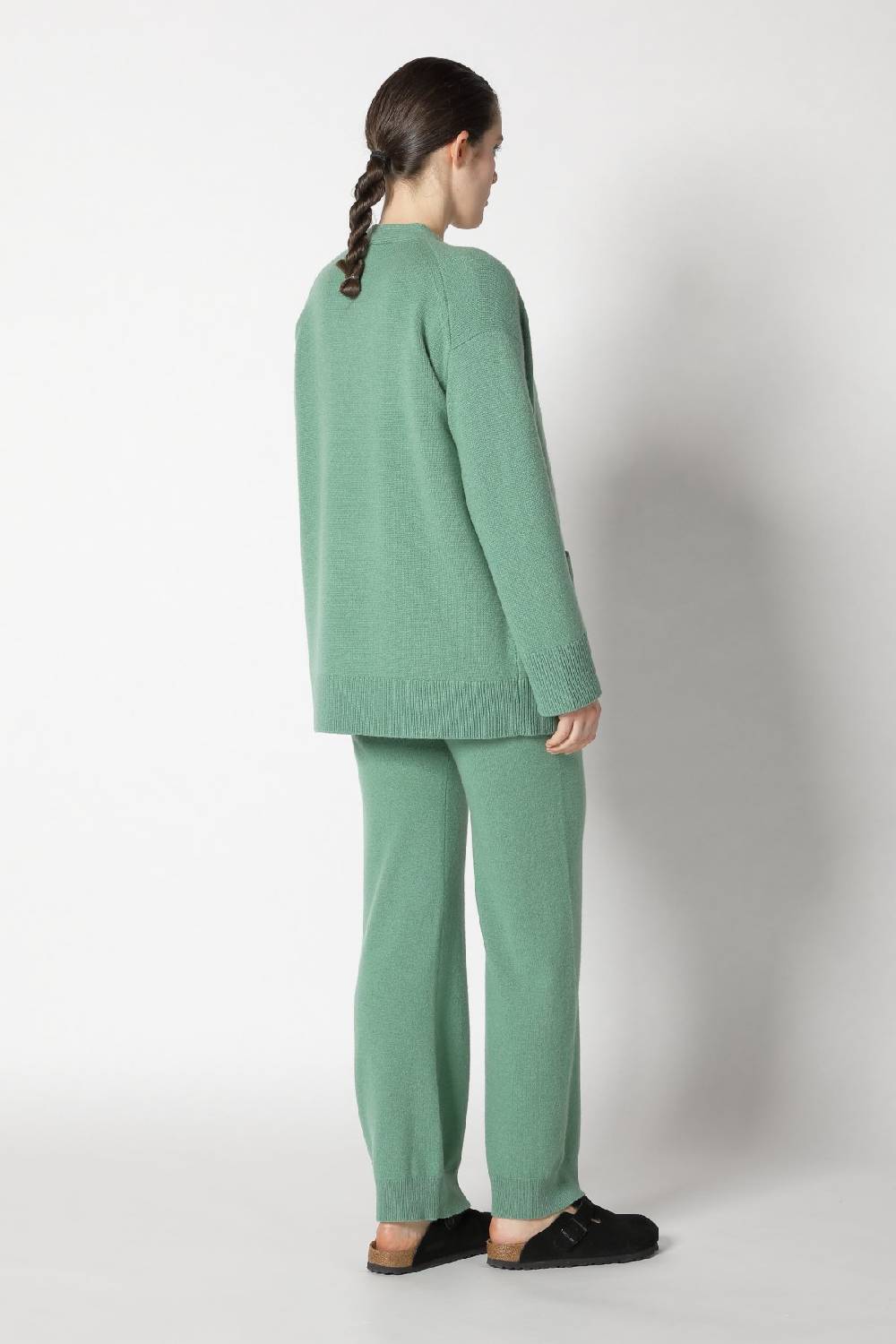 Sminfinity pure long cardy + pure V neck + infinte palazzo pants Neueste Mode