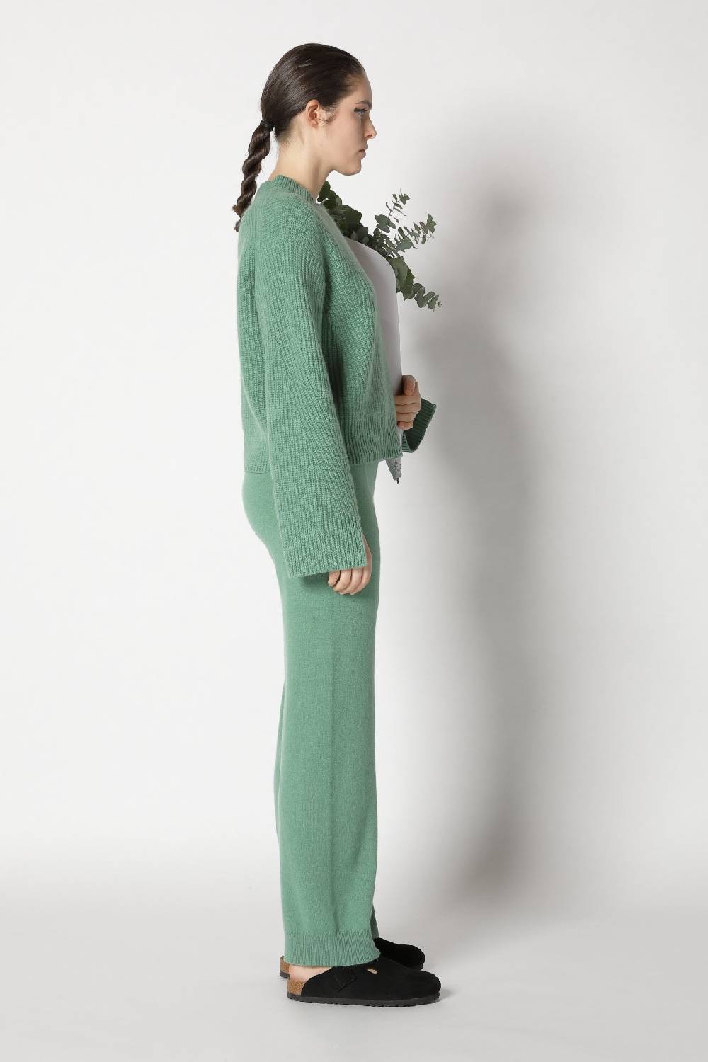 Sminfinity icon rib crew neck + infinite palazzo pants Zeitlich begrenztes Angebot