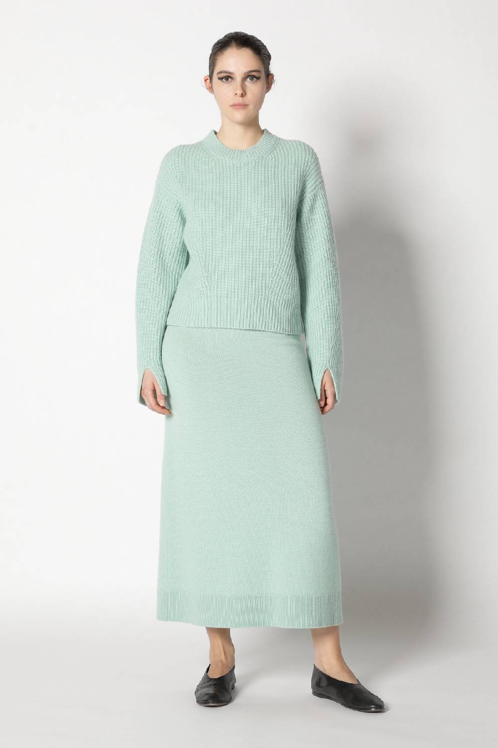 Sminfinity icon rib crew neck + infinite palazzo pants Zeitlich begrenztes Angebot