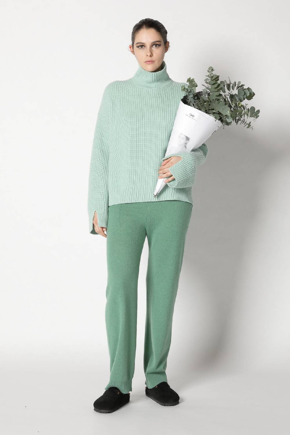 Sminfinity icon rib turtle + infinite palazzo pants Blitzangebot