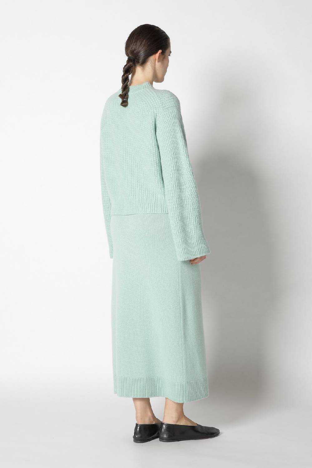 Sminfinity icon rib crewneck + pure A skirt Große Rabatte