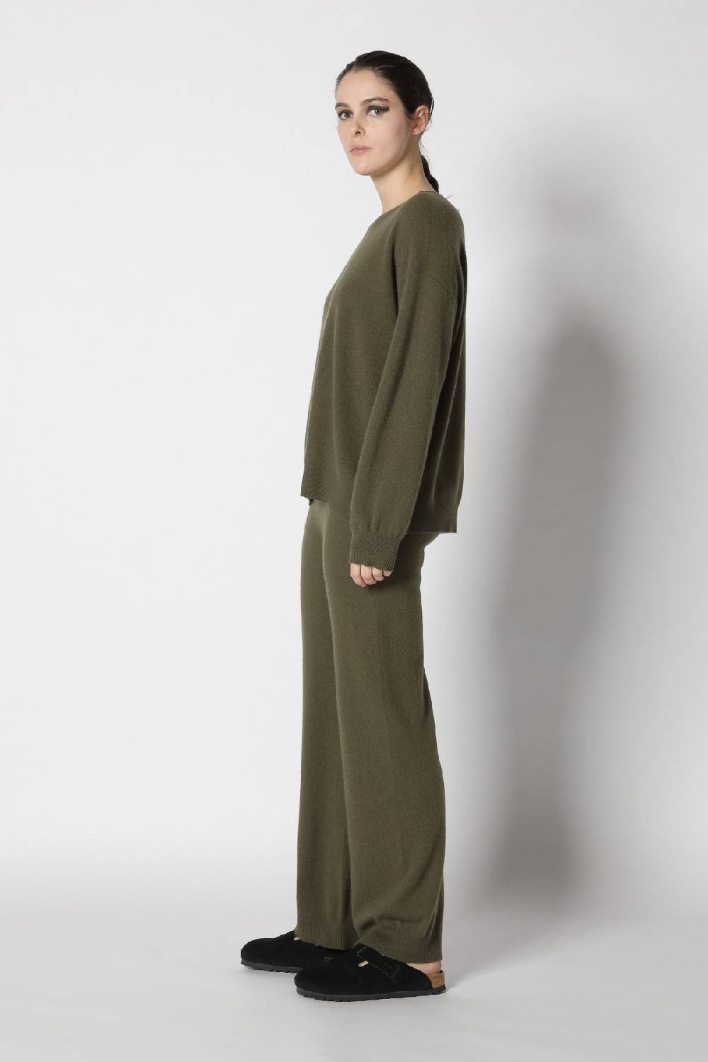 Sminfinity infinite crew jumper + infinite palazzo pants + chunky 1x1 rib scarf Bestseller