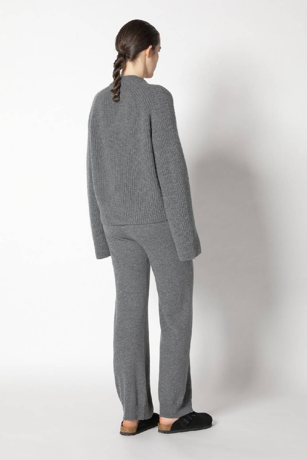 Sminfinity icon rib cardigan + infinite palazzo pants Tiefpreis