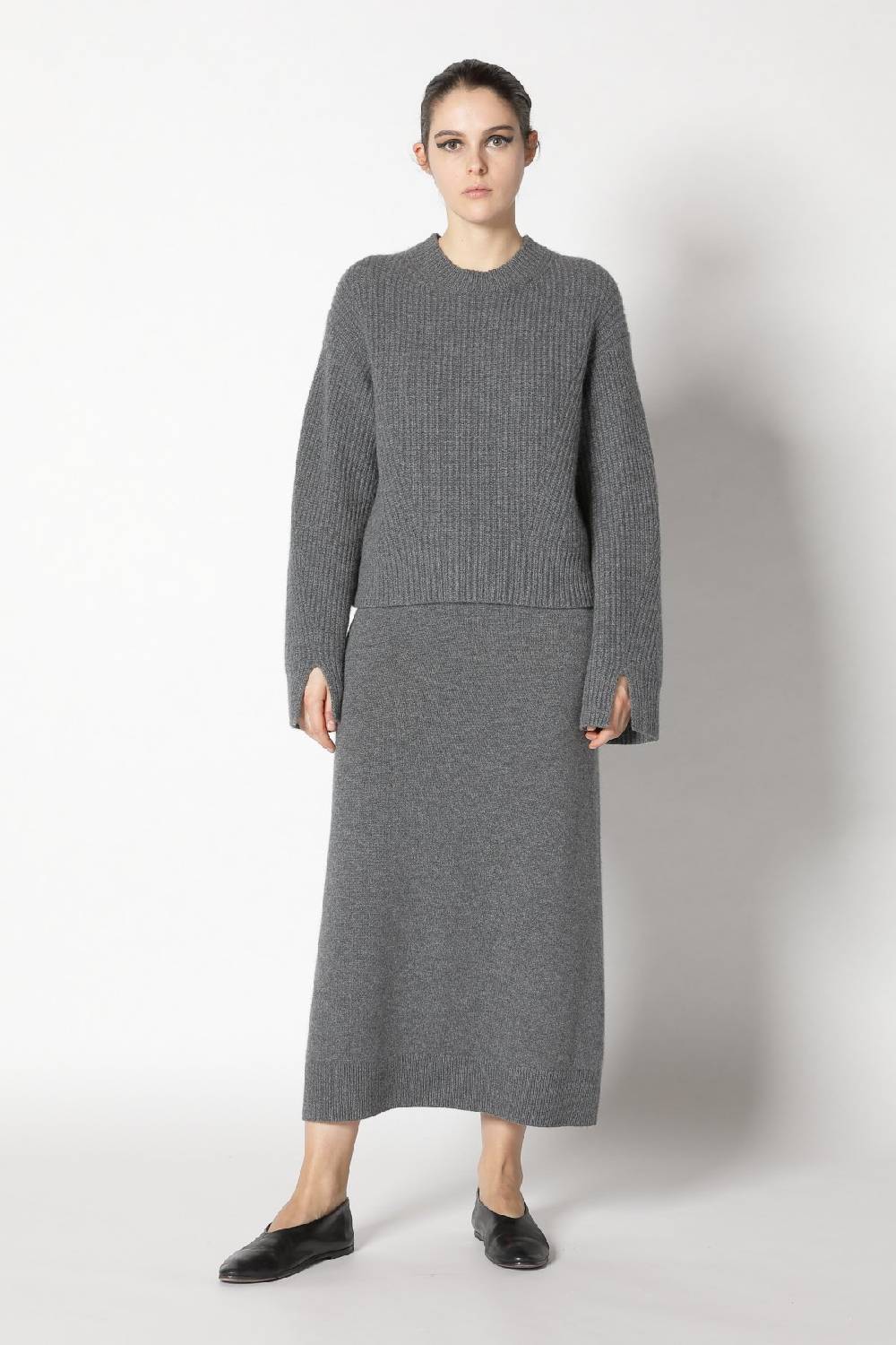 Sminfinity icon rib crew neck + pure A skirt Wochenangebot