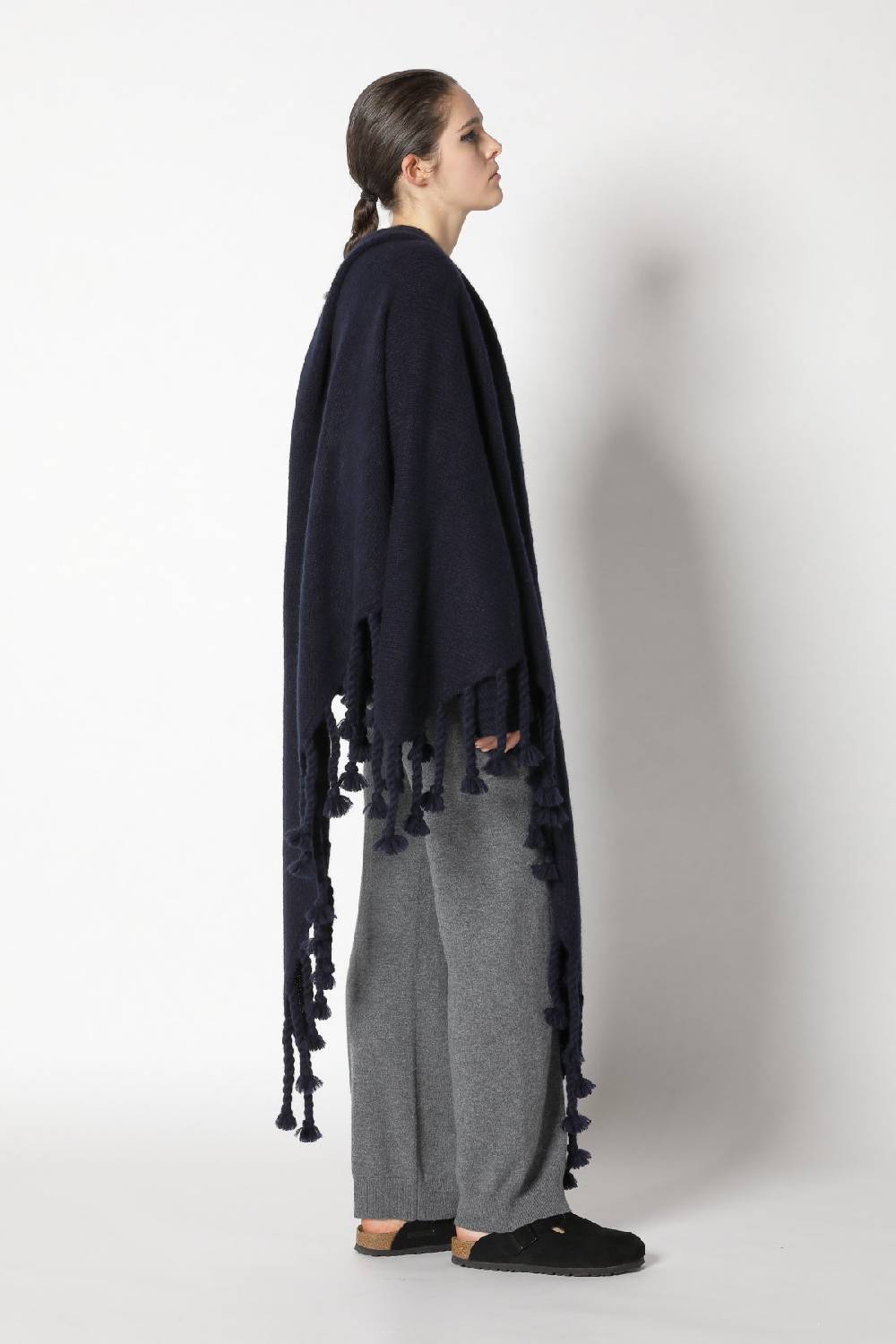 Sminfinity fluffy rib v neck + fluffy triangle + infinite palazzo pants Letzter Tag