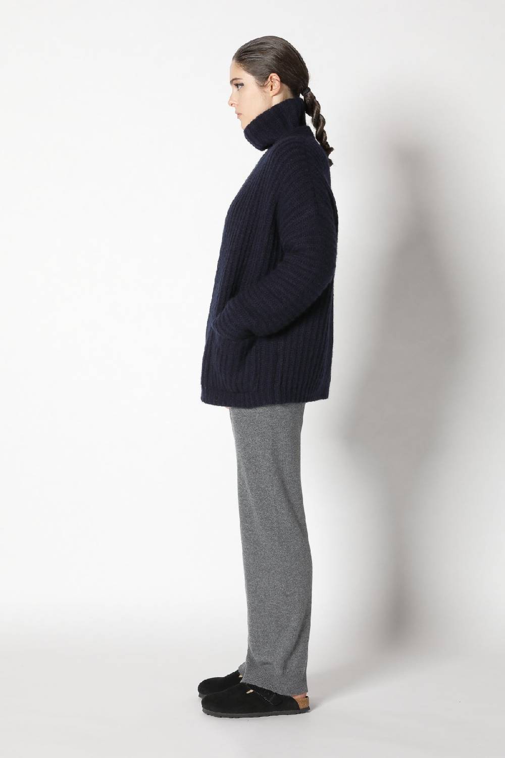 Sminfinity fluffy rib jacket + fluffy rib turtle + infinite palazzo pants Zeitbegrenzte Promotion