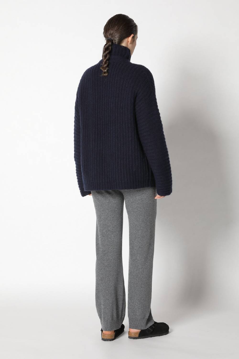Sminfinity fluffy rib jacket + fluffy rib turtle + infinite palazzo pants Zeitbegrenzte Promotion