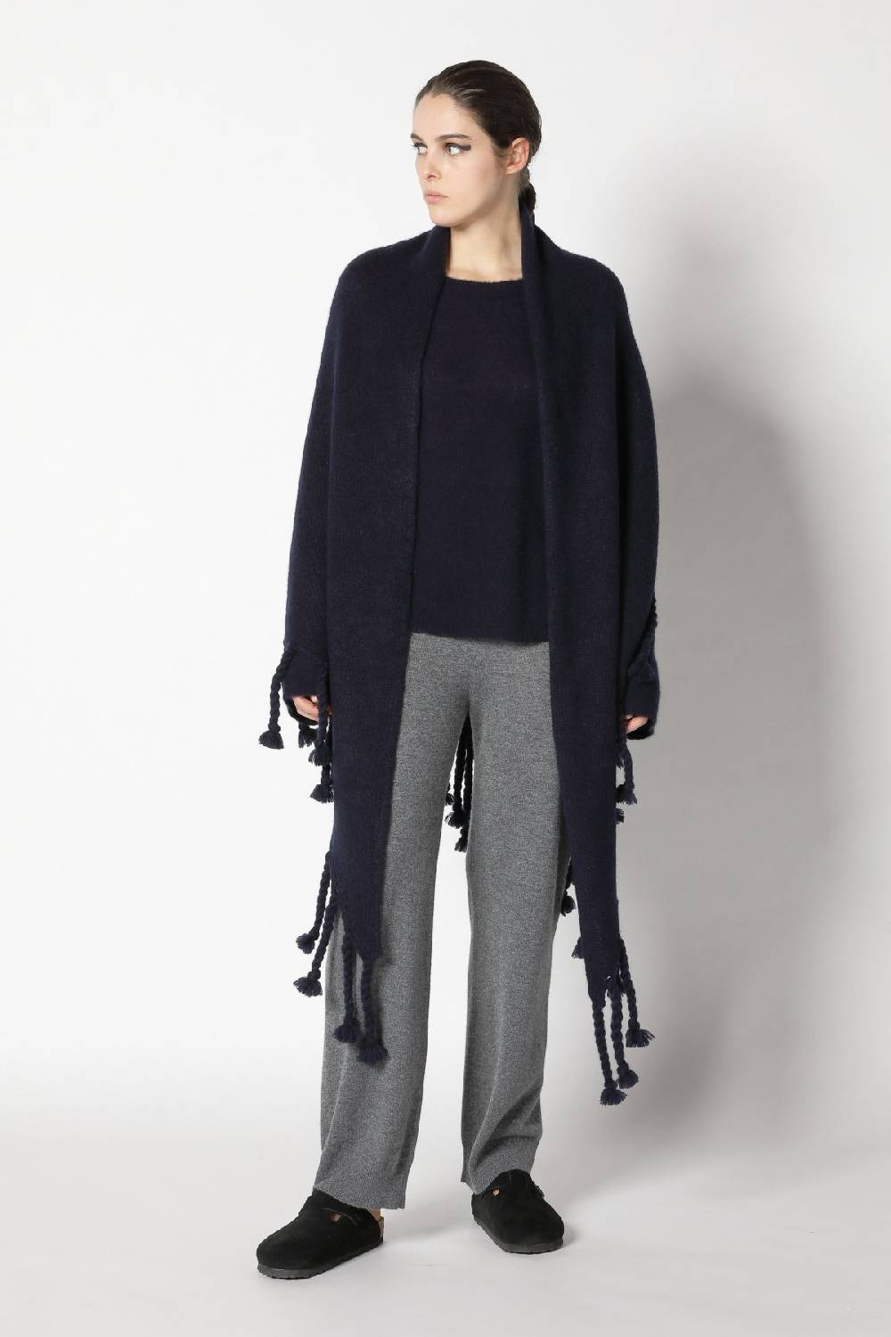 Sminfinity fluffy crewneck + fluffy triangle + silky suit pants Bis zu 60% Rabatt