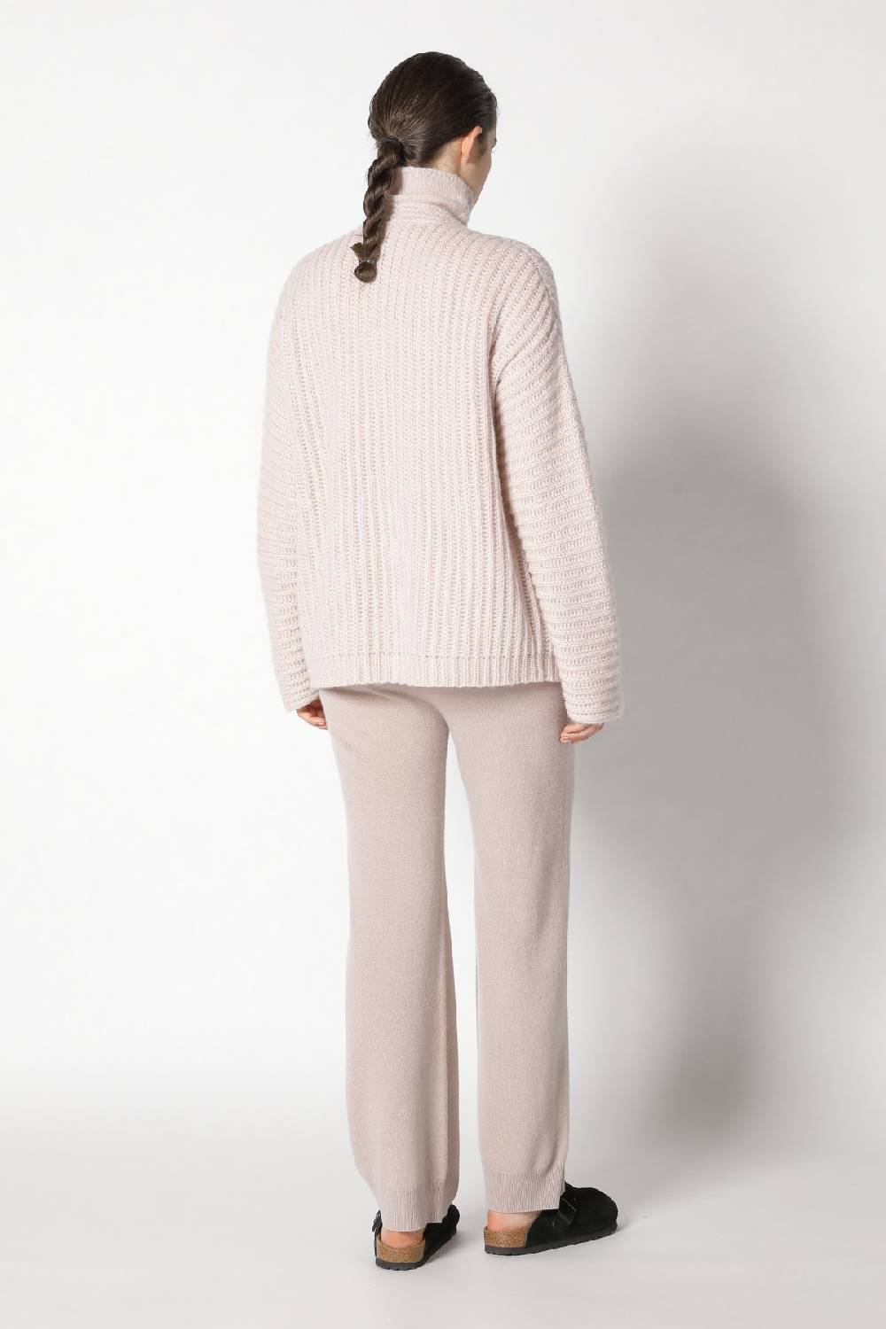 Sminfinity fluffy rib jacket + fluffy turtle top + infinite palazzo pants Bis zu 55% Rabatt