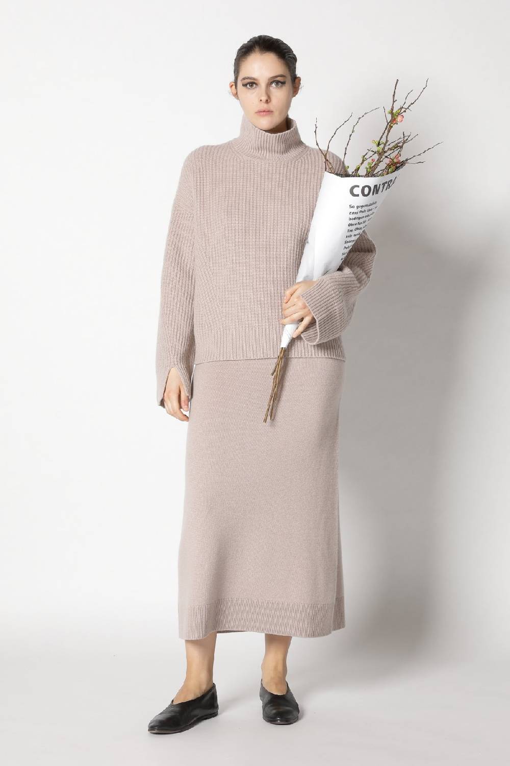 Sminfinity icon rib turtle + pure A skirt Fabrikladen