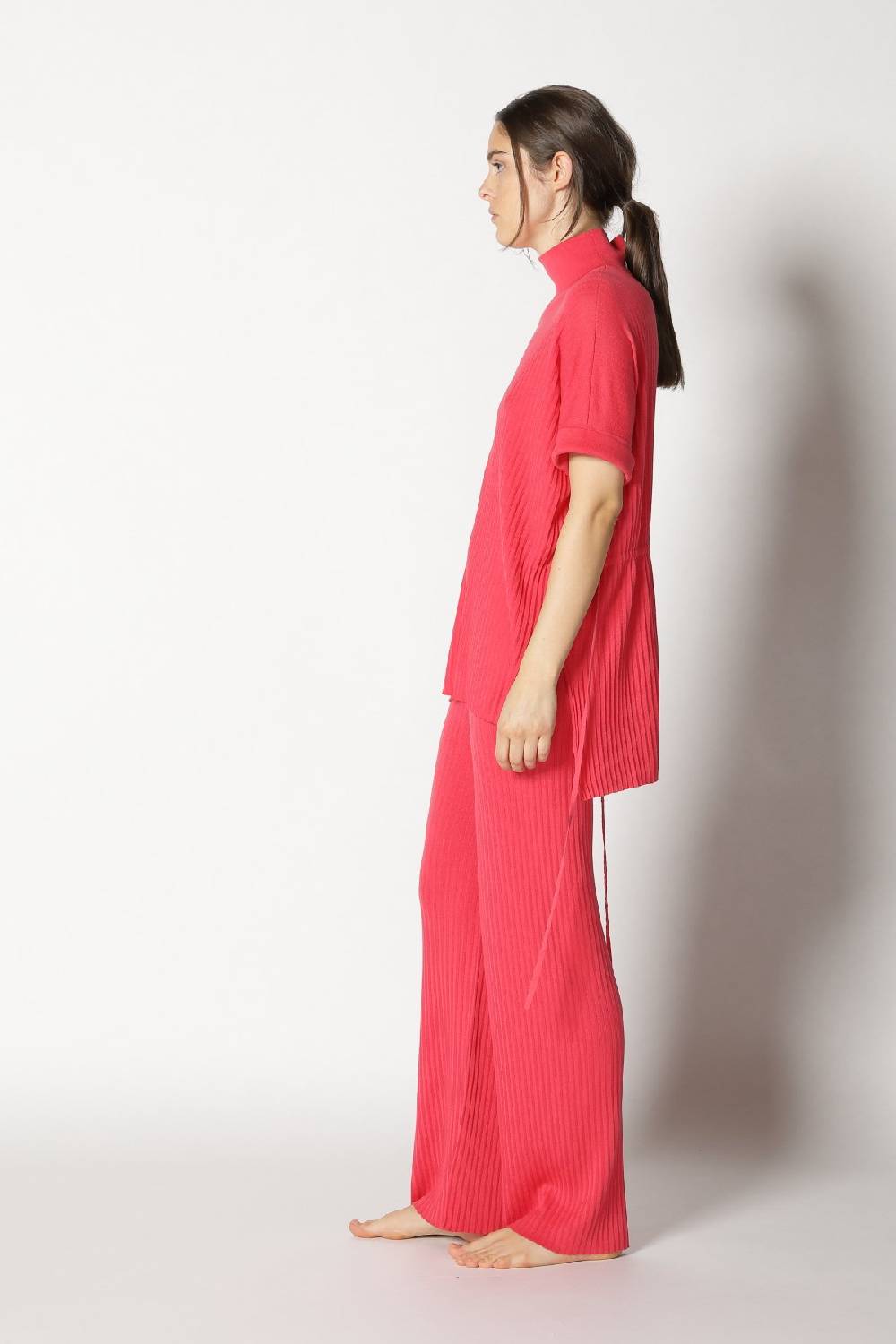 Sminfinity plissé drape top + plissé palazzo Auslauf