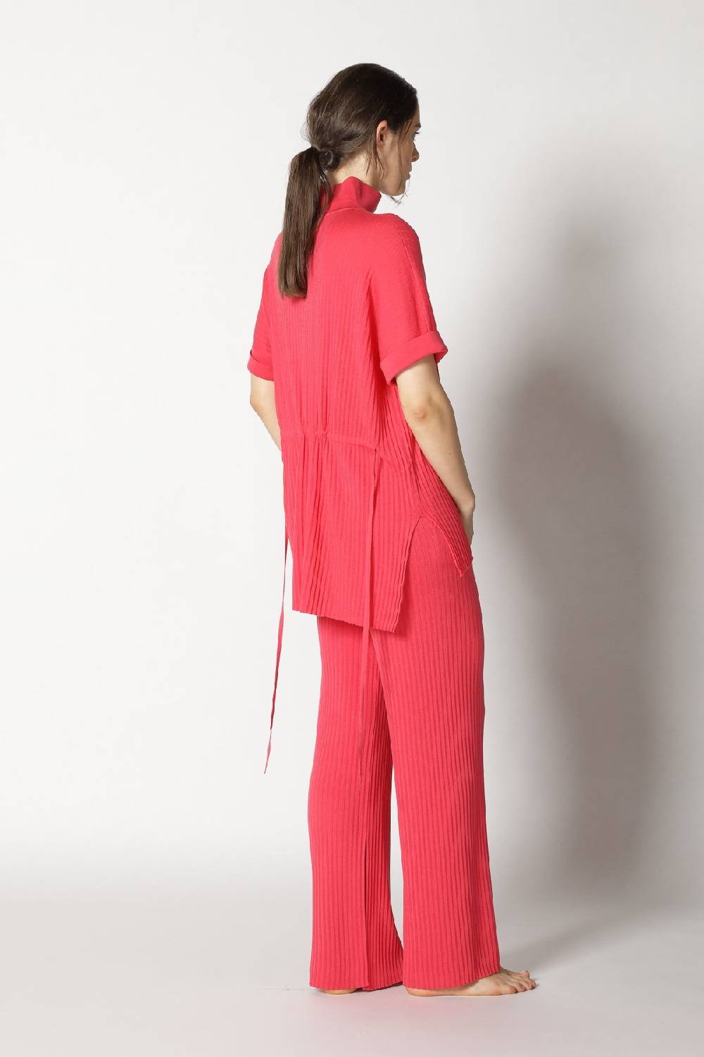 Sminfinity plissé drape top + plissé palazzo Auslauf