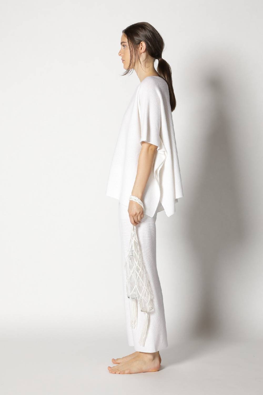 Sminfinity garter cape top + garter cropped pants Sonderangebot