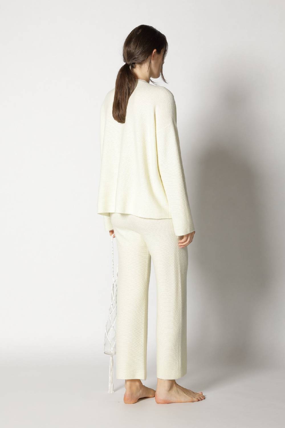 Sminfinity garter V neck + garter cropped pants Preisnachlass