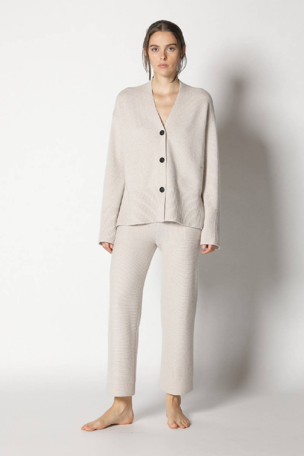 Sminfinity slouchy cardigan + garter cropped pants Valentinstagsangebot