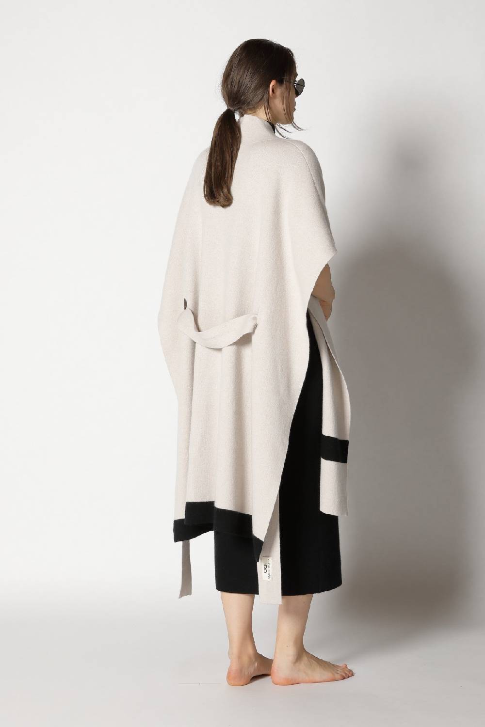 Sminfinity doubleface striped capecoat + garter maxi dress Top Angebot