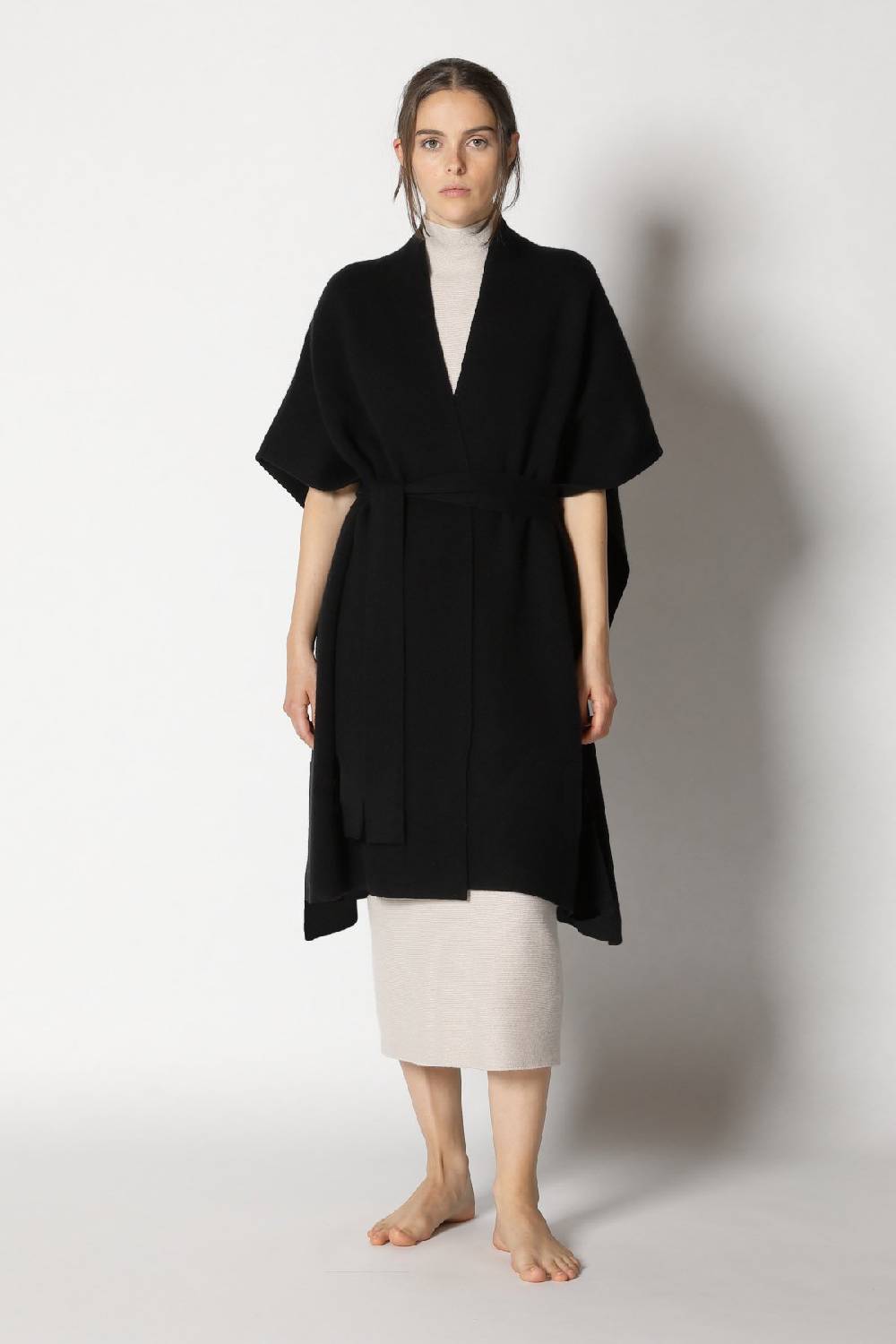 Sminfinity doubleface capecoat + garter maxi dress Exklusive Angebote