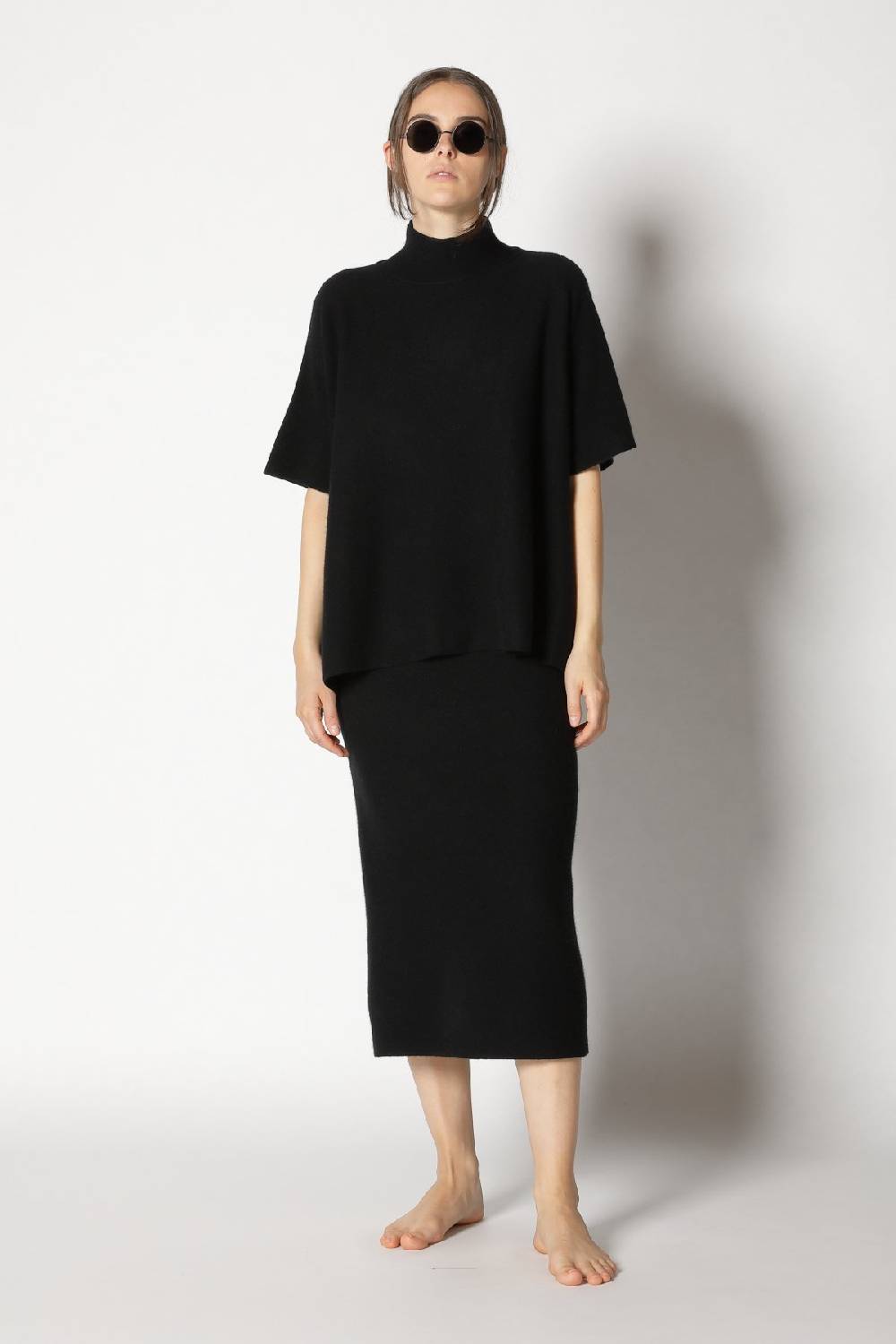 Sminfinity garter cape top + garter maxi dress Große Rabatte