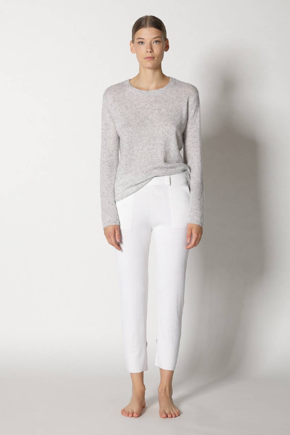 Sminfinity blurry crewneck + silky cropped pants Sonderangebote