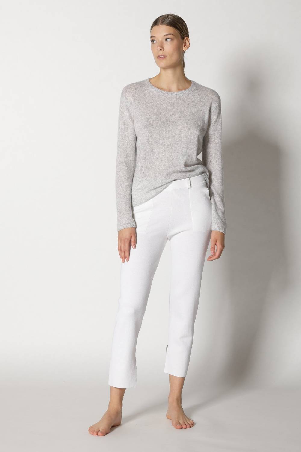 Sminfinity blurry crewneck + silky cropped pants Sonderangebote
