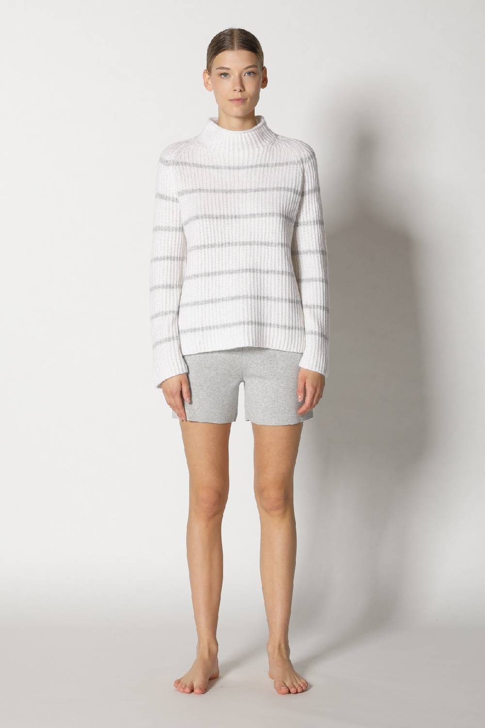 Sminfinity blurry rib stripe + comfy shorts Tiefpreis