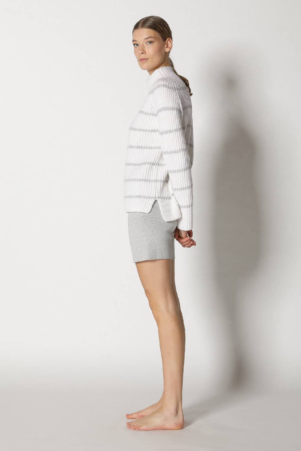 Sminfinity blurry rib stripe + comfy shorts Tiefpreis