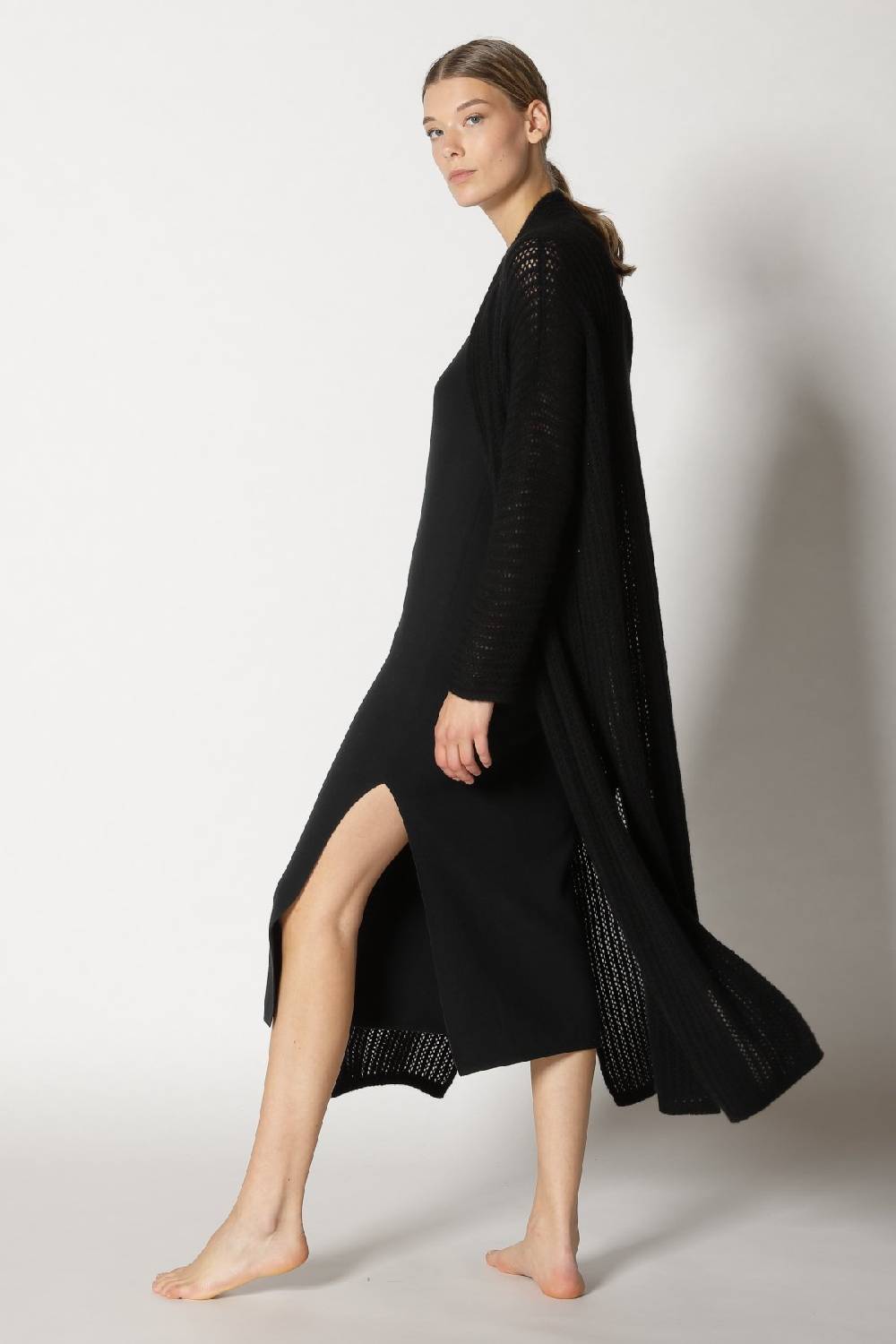 Sminfinity comfy maxi tank dress + blurry airy coat Letzte 3 Tage