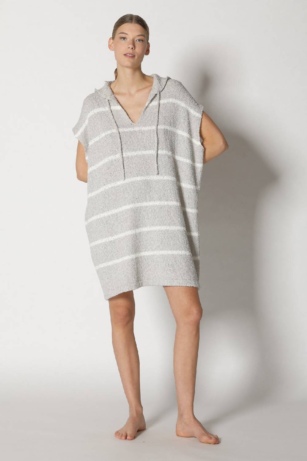 Sminfinity terry tropic stripe tunic hoody Fabrikladen