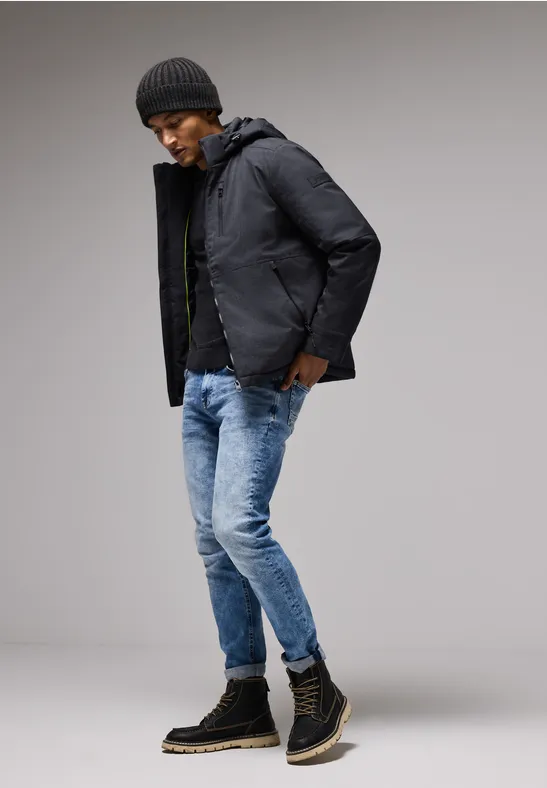 Street One Jacke mit abnehmbarer Kapuze Lagerräumung
