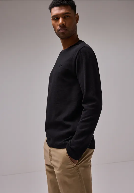 Street One Struktur Longsleeve Online Outlet