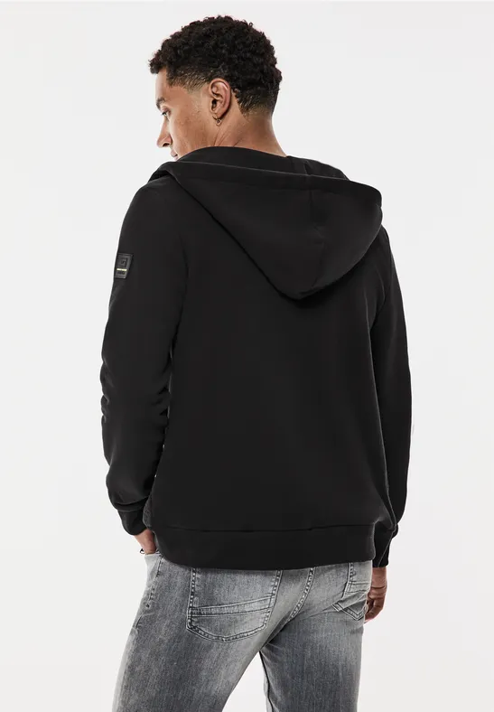 Street One Sweatjacke mit Materialmix Bestseller