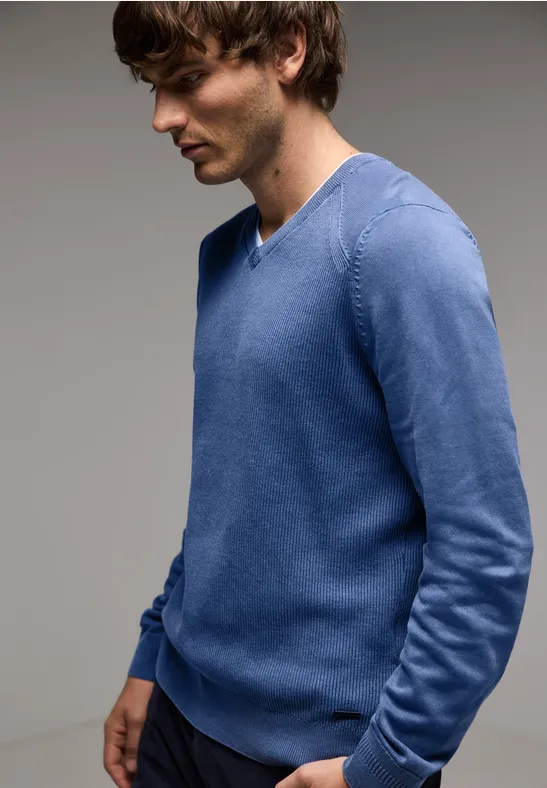 Street One Pullover in Washed-Optik Bis zu 60% Rabatt