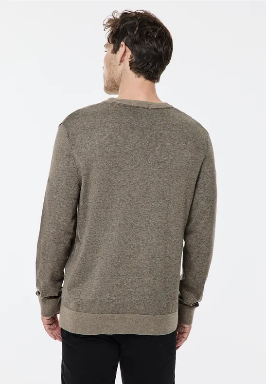 Street One Pullover in Two Tone Optik Nur für heute