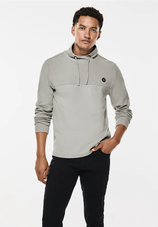 Street One Jaquard-Langarmshirt Kostenloser Versand international