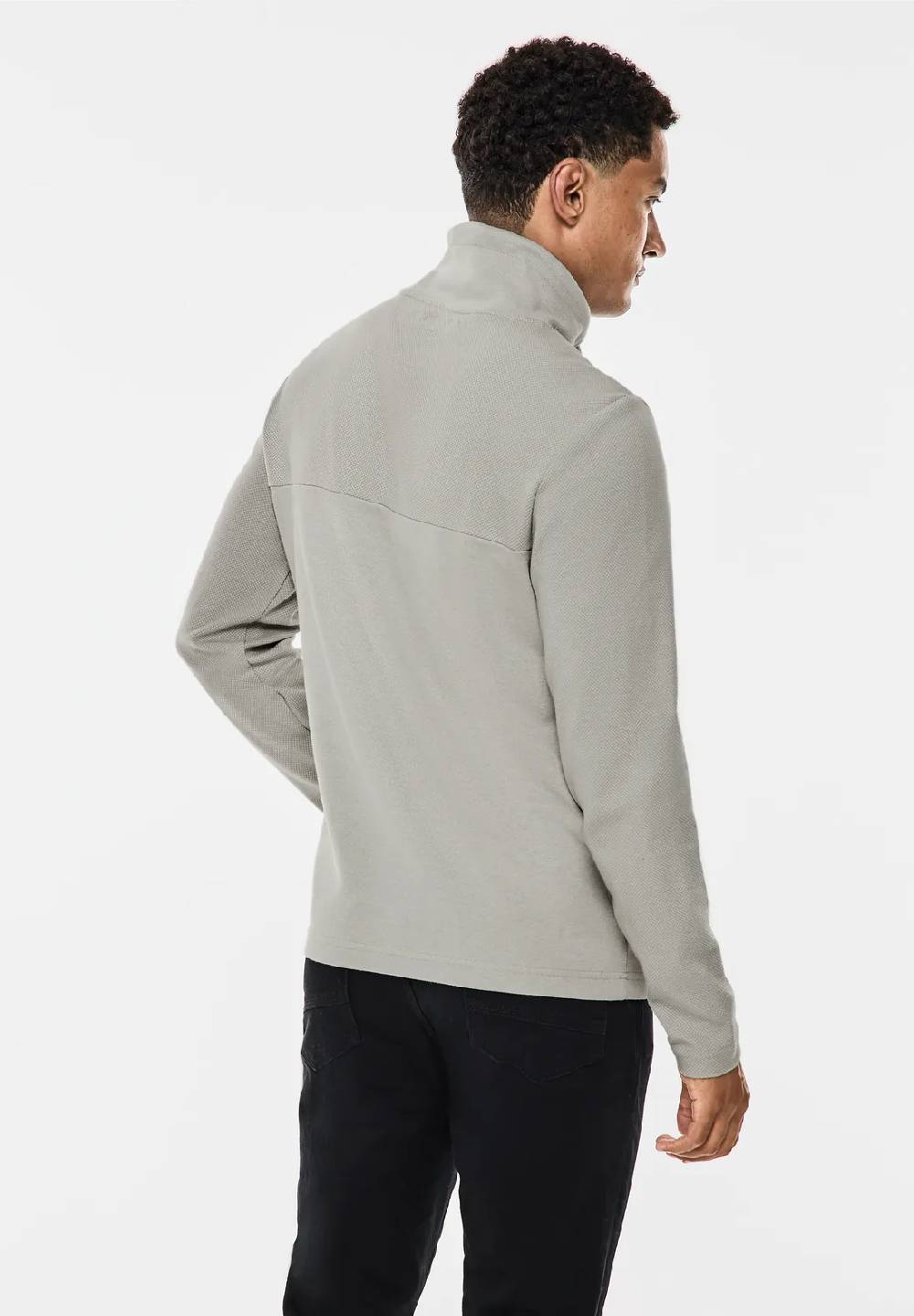 Street One Jaquard-Langarmshirt Kostenloser Versand international