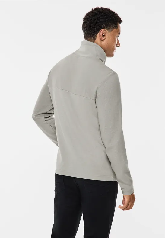 Street One Jaquard-Langarmshirt Kostenloser Versand international