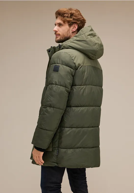 Street One Longjacke mit 2-Wege Zipper Speichern exportieren