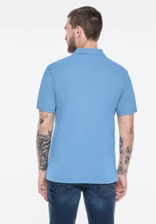 Street One Gewaschenes Poloshirt Kostenloser Versand