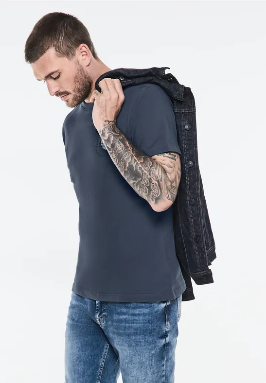 Street One T-Shirt mit Chestprint Limitierter Zeitrabatt