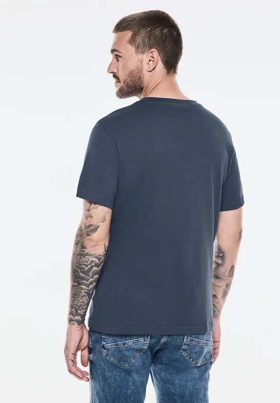 Street One T-Shirt mit Chestprint Limitierter Zeitrabatt