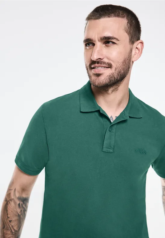 Street One Gewaschenes Poloshirt Günstig kaufen