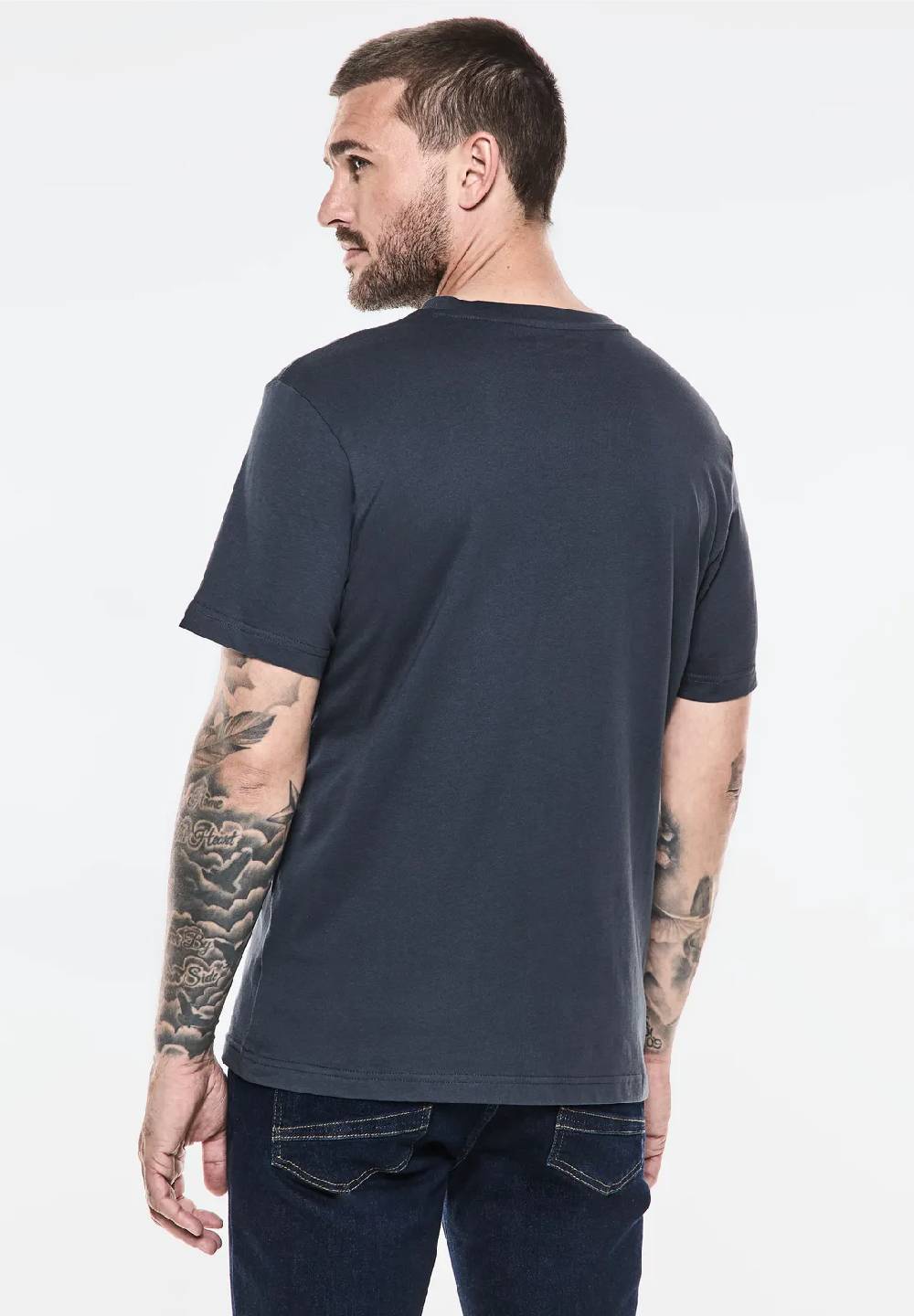 Street One T-Shirt mit Chestprint Weihnachtsangebot