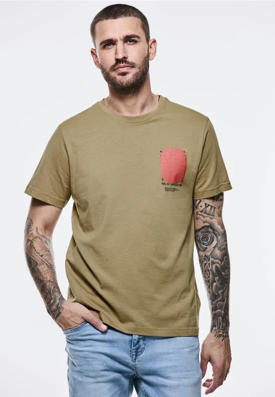 Street One T-Shirt mit Brustprint Exklusive Angebote