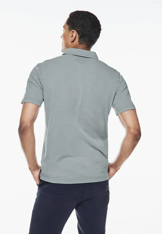 Street One Garmend Dye Slub Poloshirt Bestseller